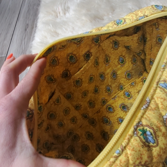 Sac De Voyage Americana By Sharif - Bleu, Matelassé, Avec Pochette Zippée Et Sac à Langer - Neuf Avec étiquettes (ancien Stock)
